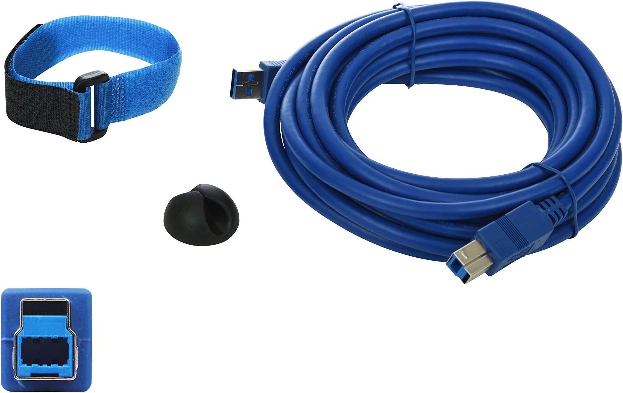 Tether Tech TC85 Super High Speed AB USB 3.0 Camera Tether Cable - 15ft / 4.5 Meters.
