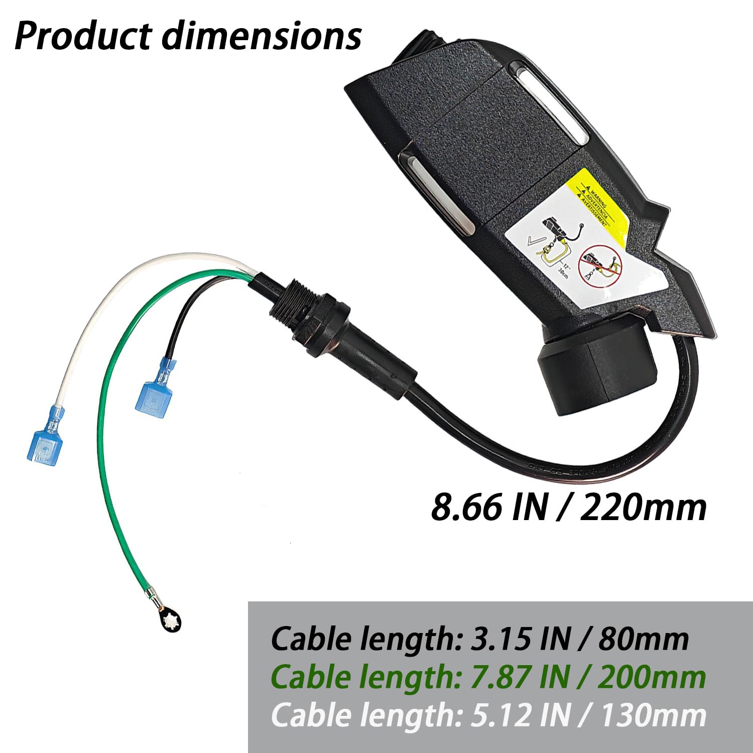 Compatible with ProTeam 836225 Switch Box Full Component Replacement, Compatible with Super Coach Pro 10 and Pro 6 Backpack Vacuum Cleaner Accessories