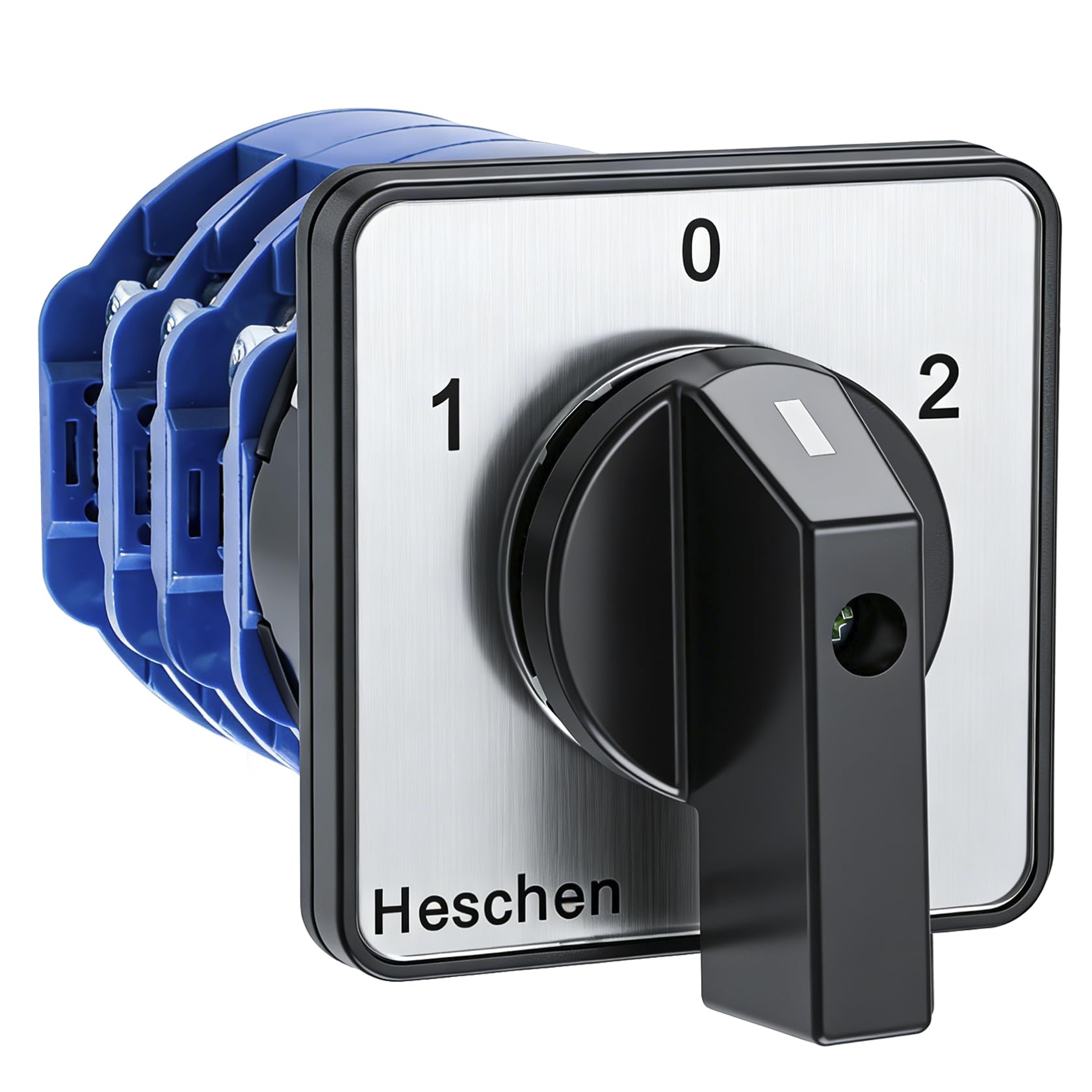 Heschen Interruttore a camme rotativo 125A 660VAC ON/OFF/ON 3 posizioni 3 fasi