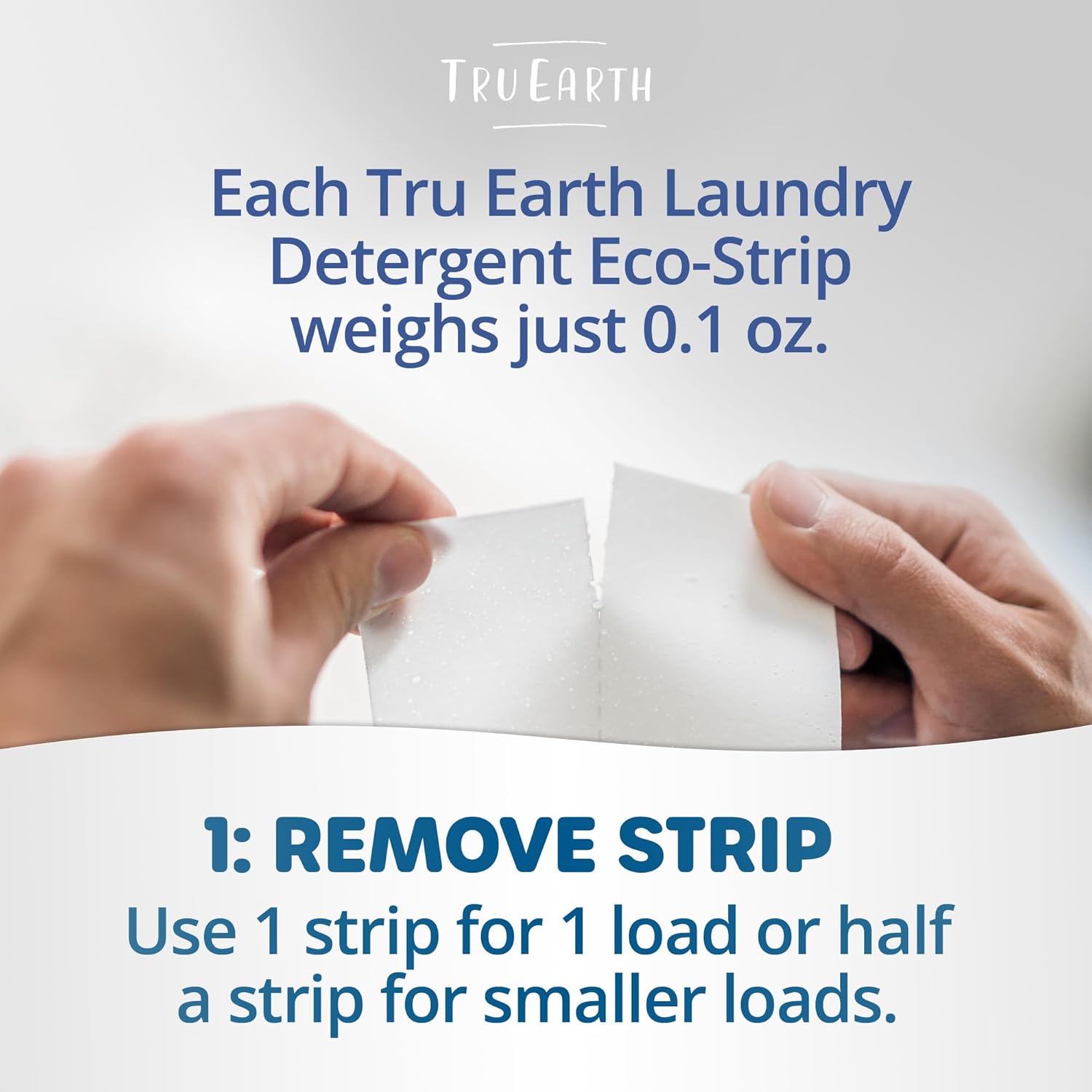 Tru Earth Platinum - Heavy Duty Laundry Detergent Sheets - Up to 64 Loads (32 Count), Fresh Linen Scent - Ultra-Concentrated Formula - Eco-Friendly Laundry Sheets - Image 3