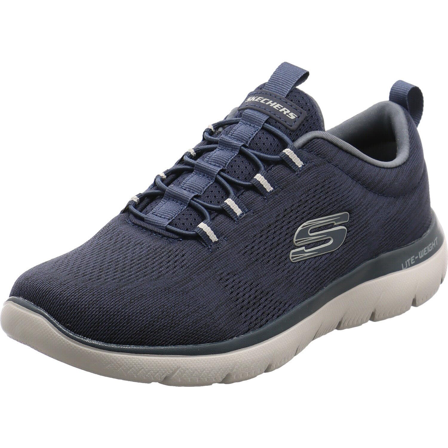 Skechers Men's Navy Blue Summits - Louvin Sneaker In Size 6.5 | Textile/Synthetic, Machine Washable