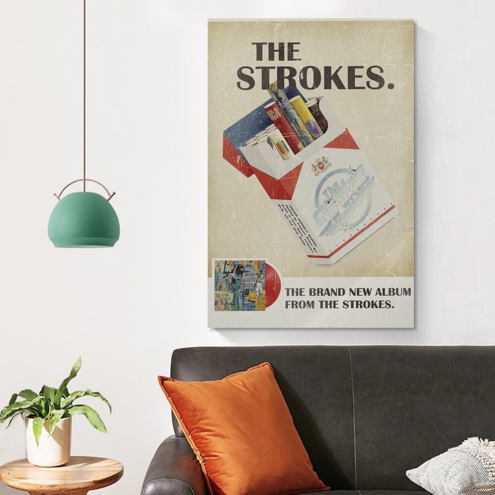 Amazon.com: JIANGHA The Strokes 2 Canvas Poster Wall Decorative