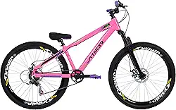 BICICLETA ATHOR ARO 26 FREERIDER B-RAMP 07 VELOCIDADES ROSA