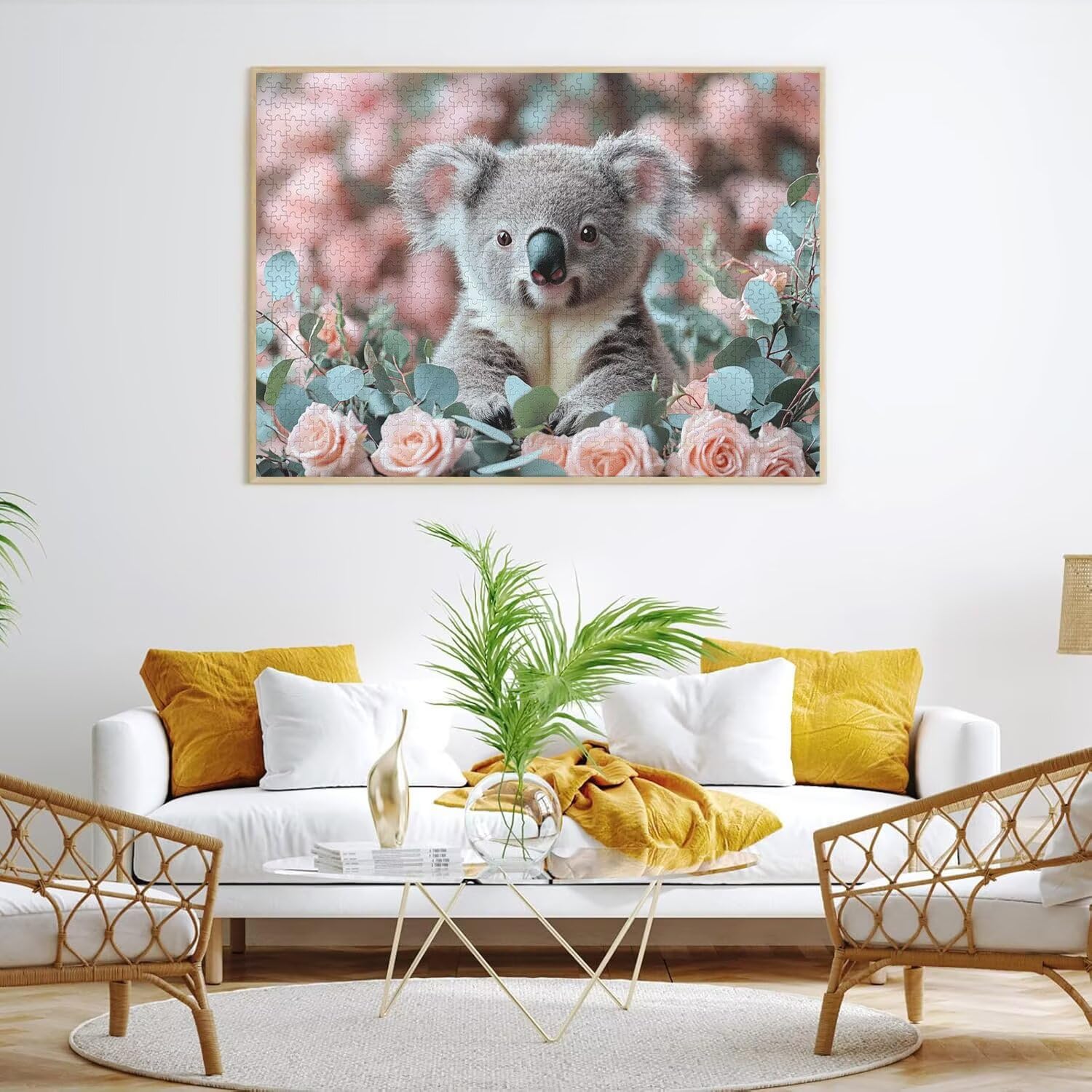 Puzzle 3000 elementów dla dorosłych, gry rodzinne, Koala Rose, n-350