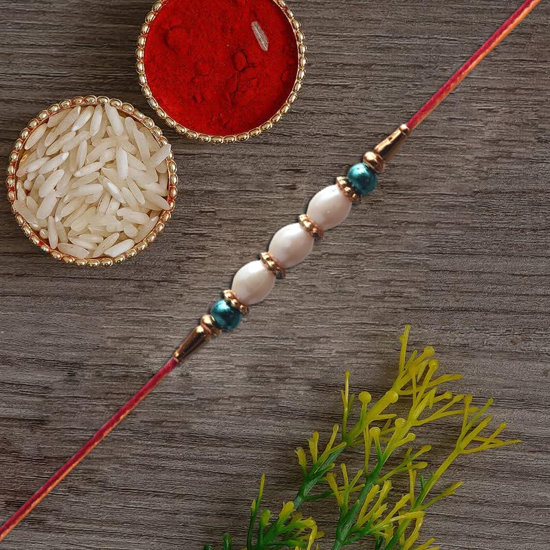 Image of Rakhi Gift for Brother and Rakshabandhan Gift | Rakhi for Brother with Printed Ceramic Mug| | Pack of 4 (Printed Mug, Roli Chawal, 02Rakhi) | Best Rakhi Gift for Brother. (02)