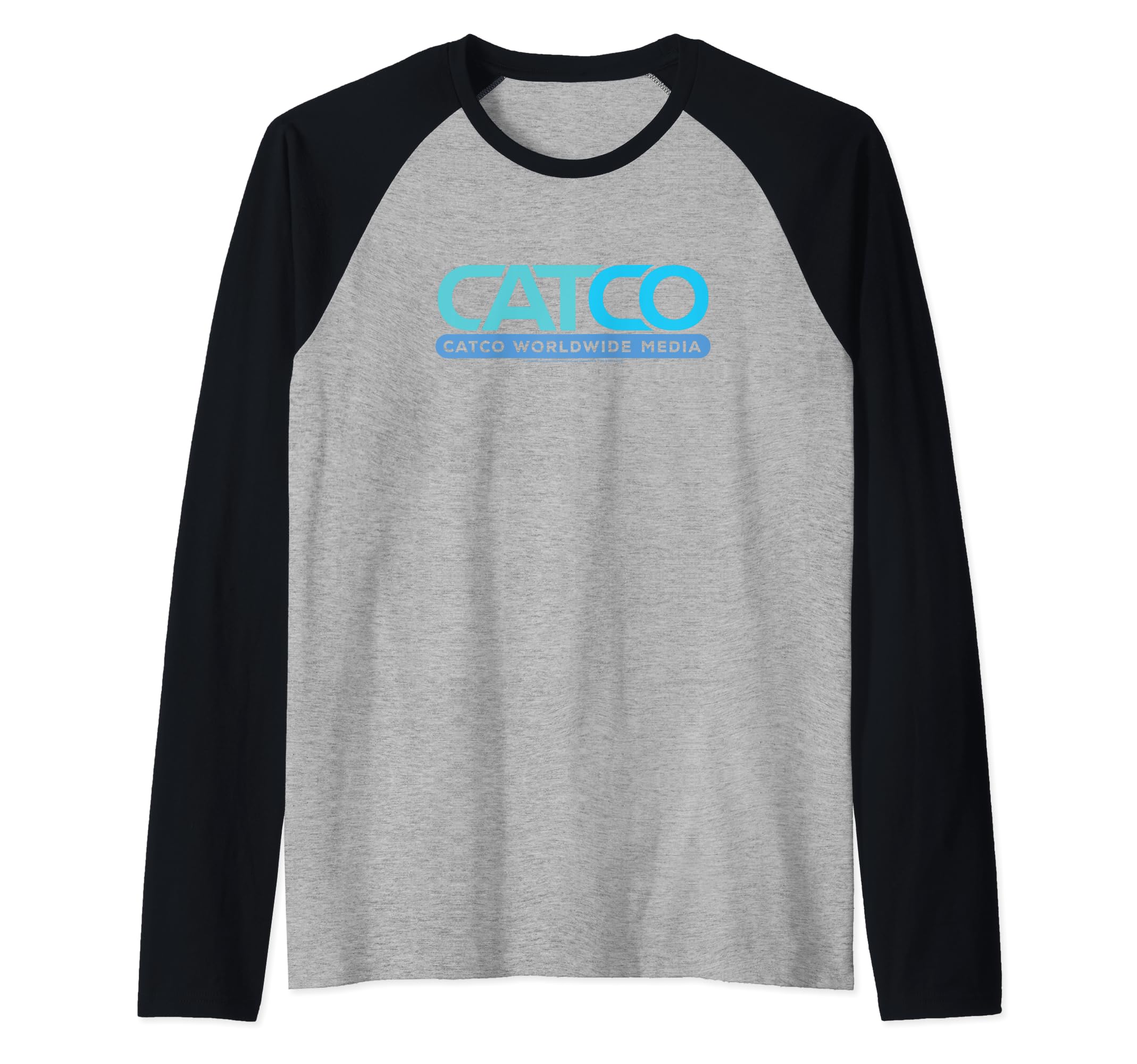 Supergirl TV Series Catco Logo Raglan Baseball Tee