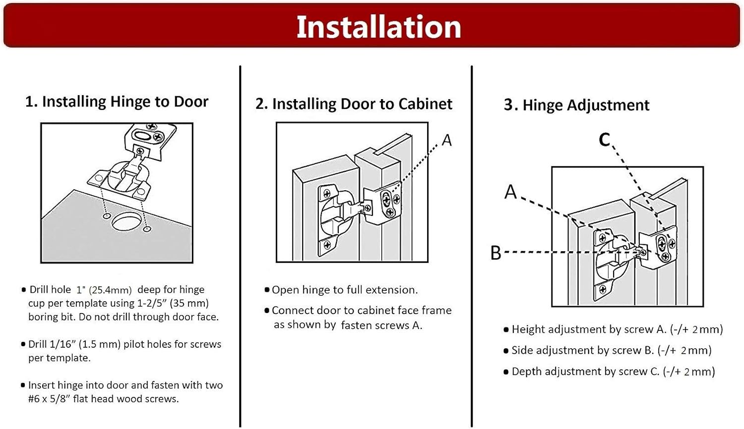 Flаѕh Dеаlѕ - 80% оƒƒ STIANC Face Frame Soft Close 105° Compact Kitchen Cabinet Hinge (1 Overlay, 50 Pack) Bеѕt Sеllеr STIANC Face Frame Soft Close 105° Compact Kitchen Cabinet Hinge (1 Overlay, 50 Pack)