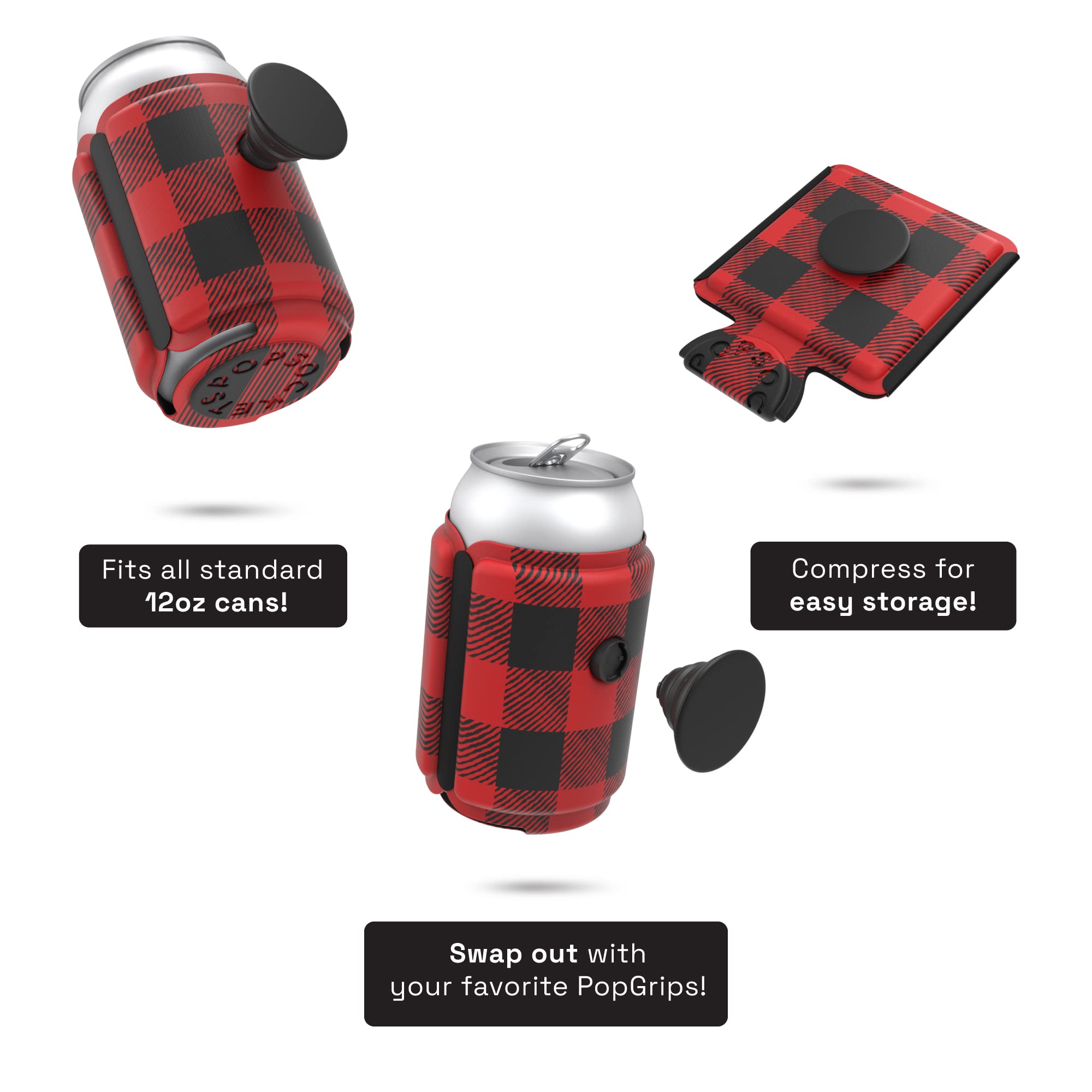 Can Holder Popsocket Koozie Popsockets Popthirst Can Koozie Drink