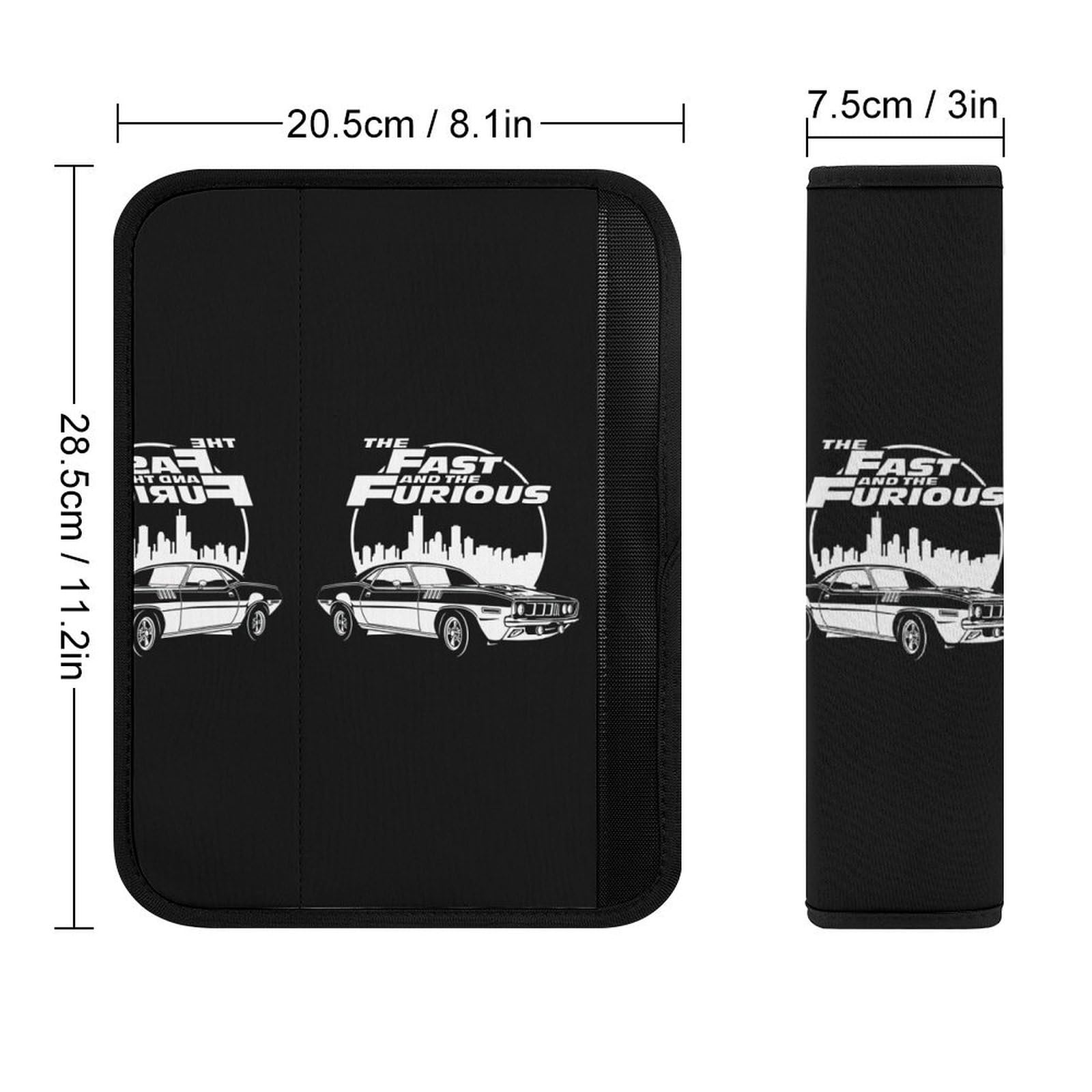 Amazon.co.jp: ワイルドスピード カーシートベルトパッド 2個セット