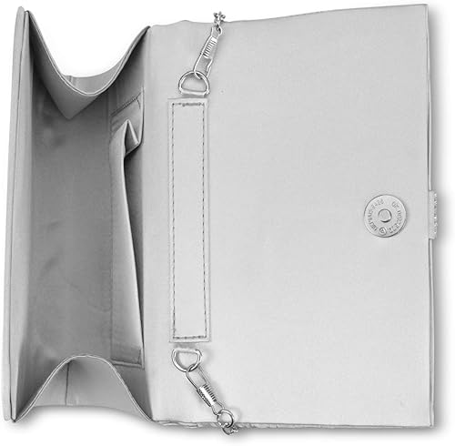 Miniatura 2 de Jessica McClintock Alexis Pleated Flap with Rhinestones