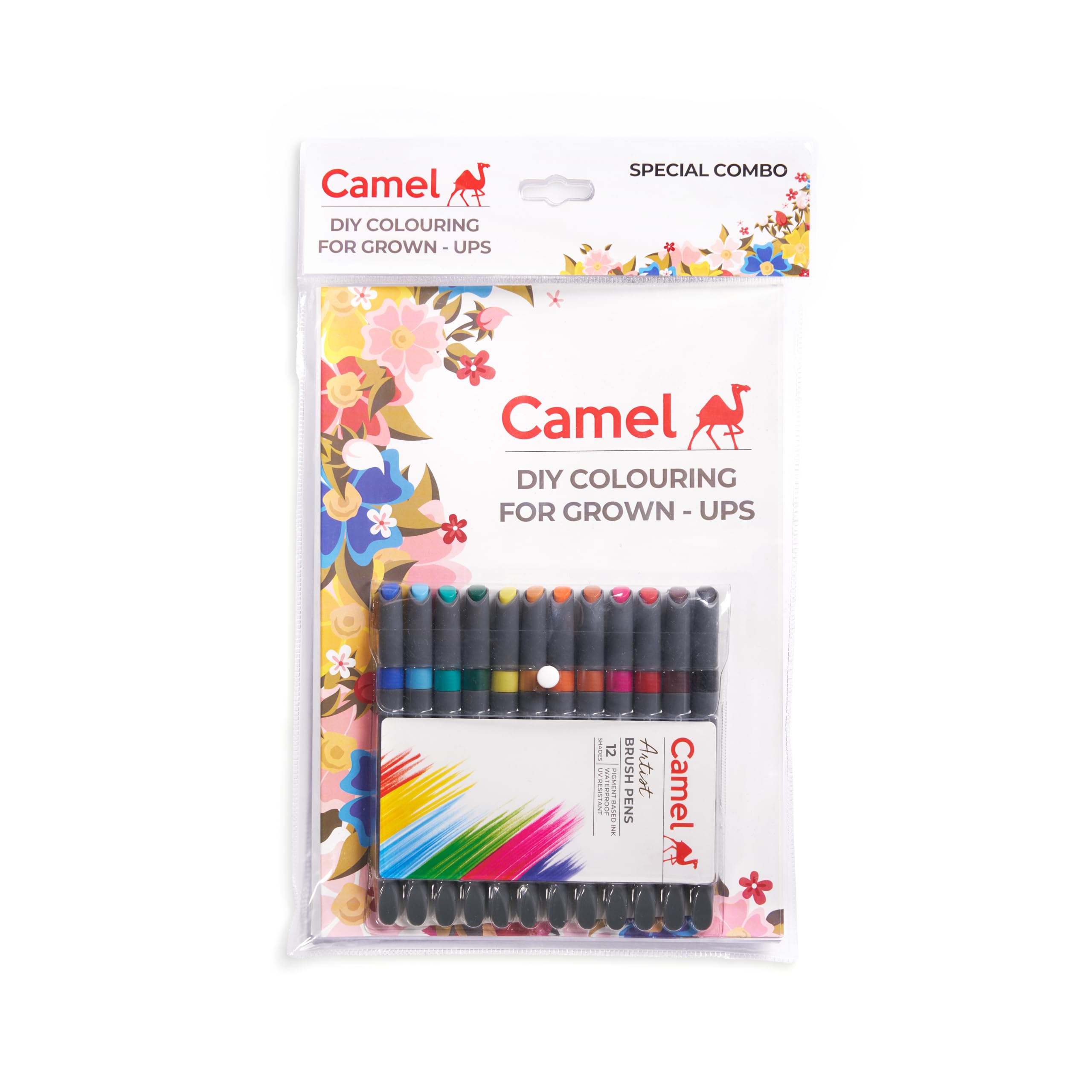 Camlin Paper DIY Colouring for Grown Ups, Multicolored