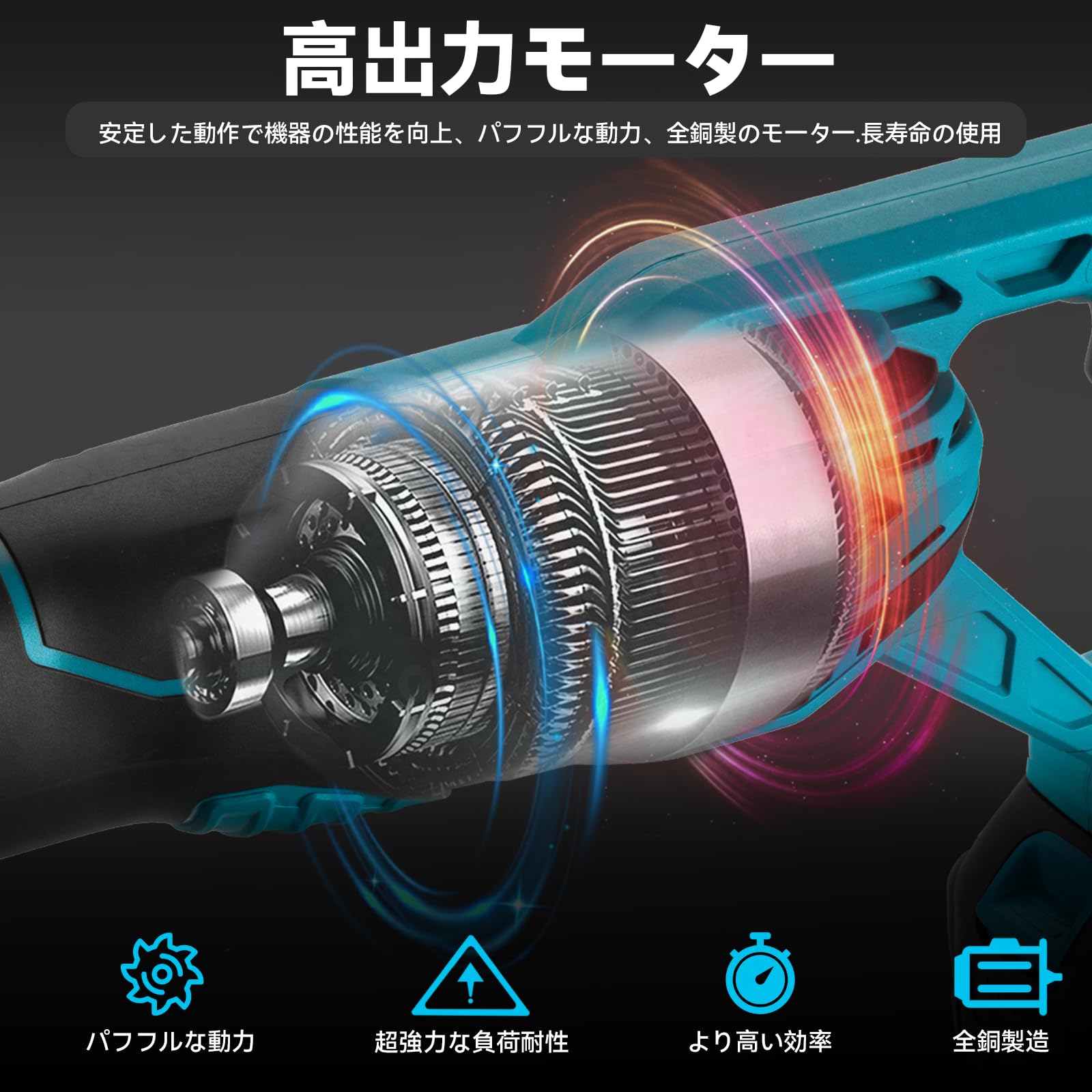 Amazon | マキタ互換品 電動のこぎり 18v充電式レシプロソー 充電