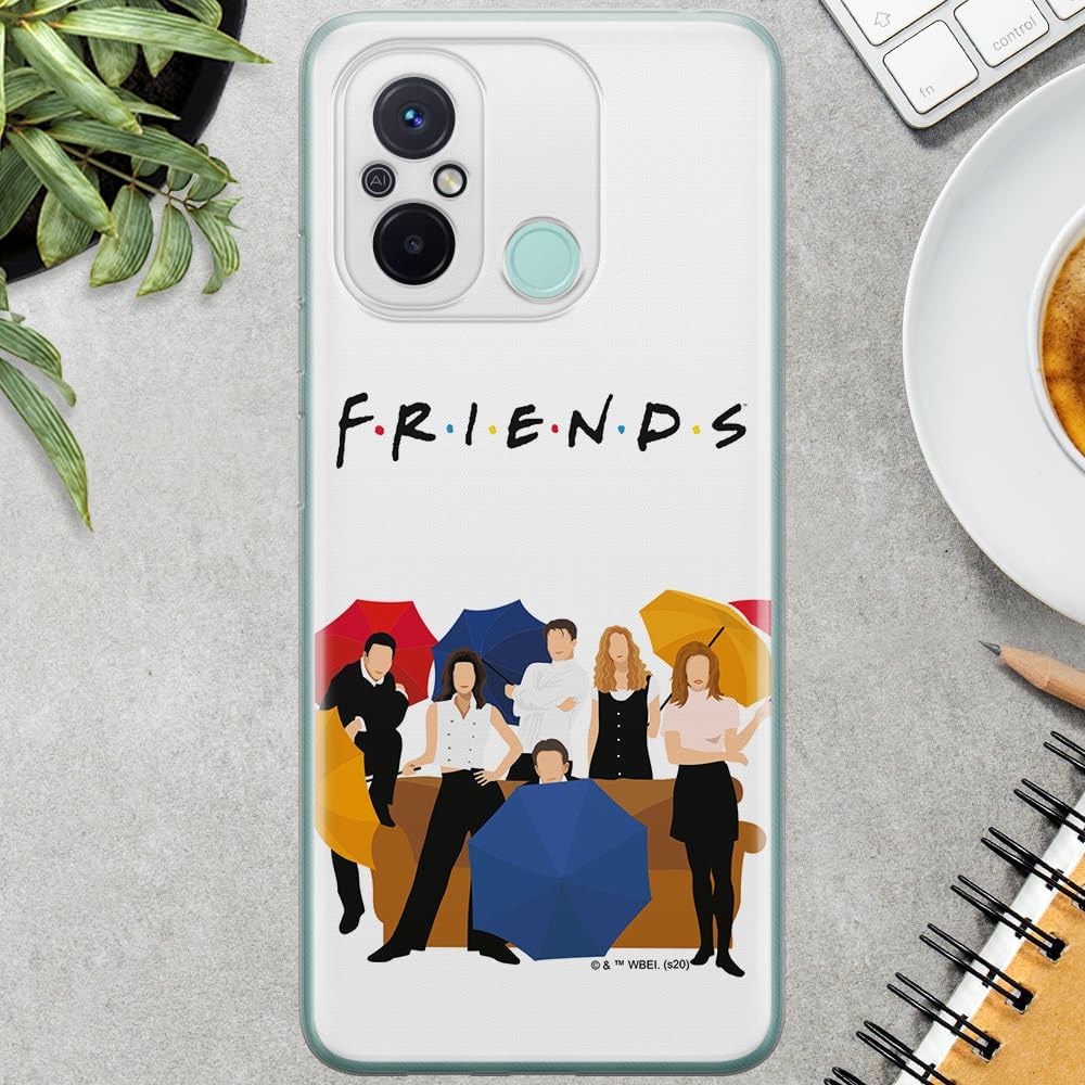 ERT GROUP Mobile Phone Case for Xiaomi Redmi 12C/Redmi 11A Original and Officially Licensed Friends Pattern 001 Perfectly Adapted to The Shape of The Mobile Phone, TPU Case