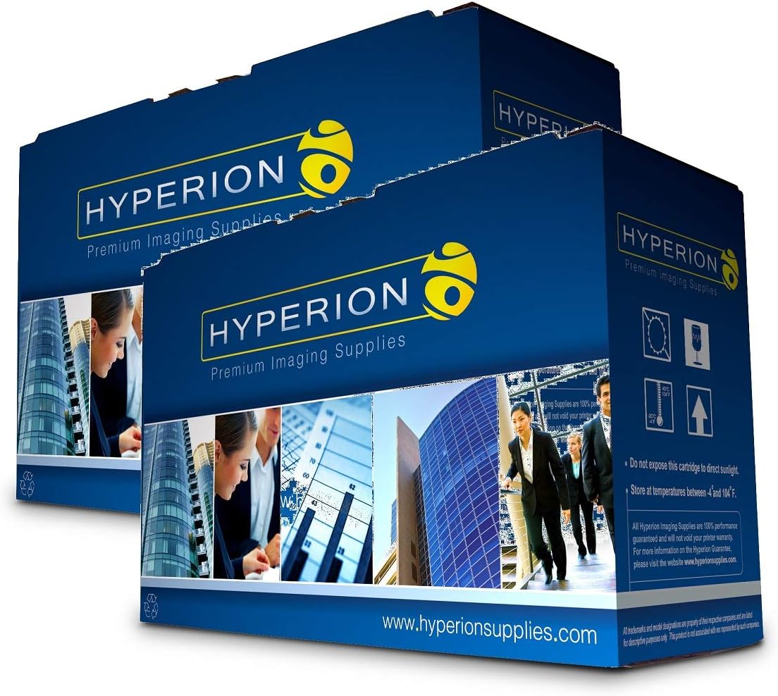 2 Pack- Hyperion Compatible CE390X (90X) Black Toner Cartridge for HP Laserjet M602/M603/M4555 (Alternative for CE390X, HP 90X) (24000 Pages- High Yield)
