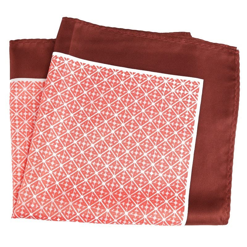 Serviette de poche de costume mouchoir carré motif carreaux