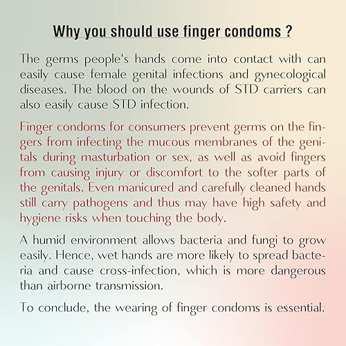 Miniatura 2 de Sappho from lesbos Preservativos Finger 24 unidades