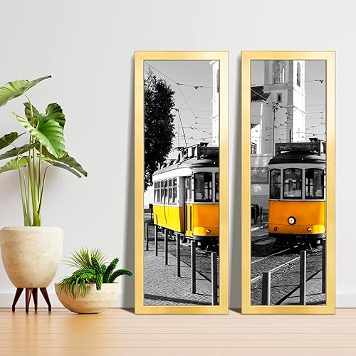 Vista 224 de LaVie Home - Portarretratos de 18 x 24 pulgadas, fotos de 16 x 20 pulgadas con paspartú, de 18 x 24 pulgadas sin paspartú, plexiglás pulido, Negro