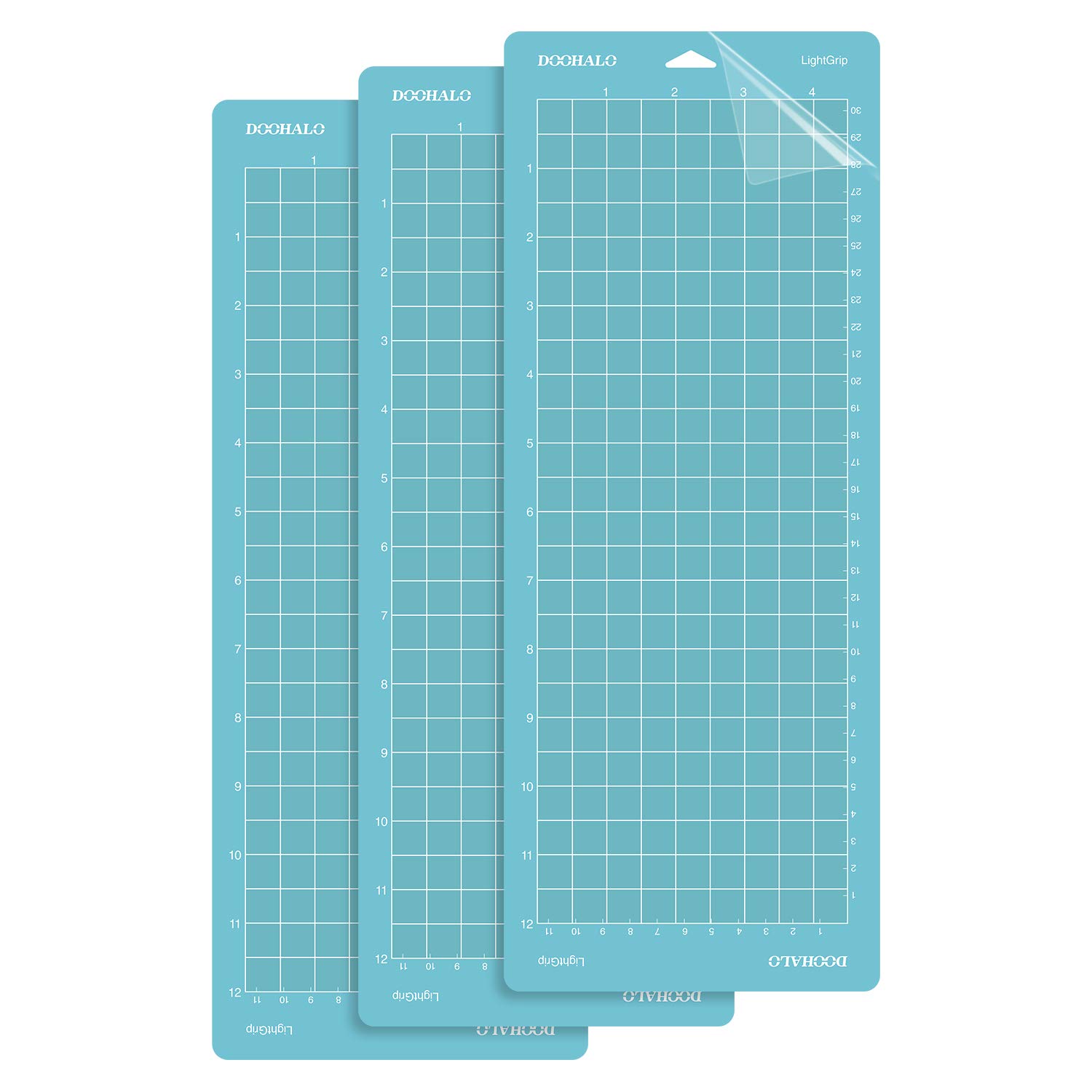 Tapis de découpe LightGrip bleu pour Cricut Joy DOOHALO lot de 3