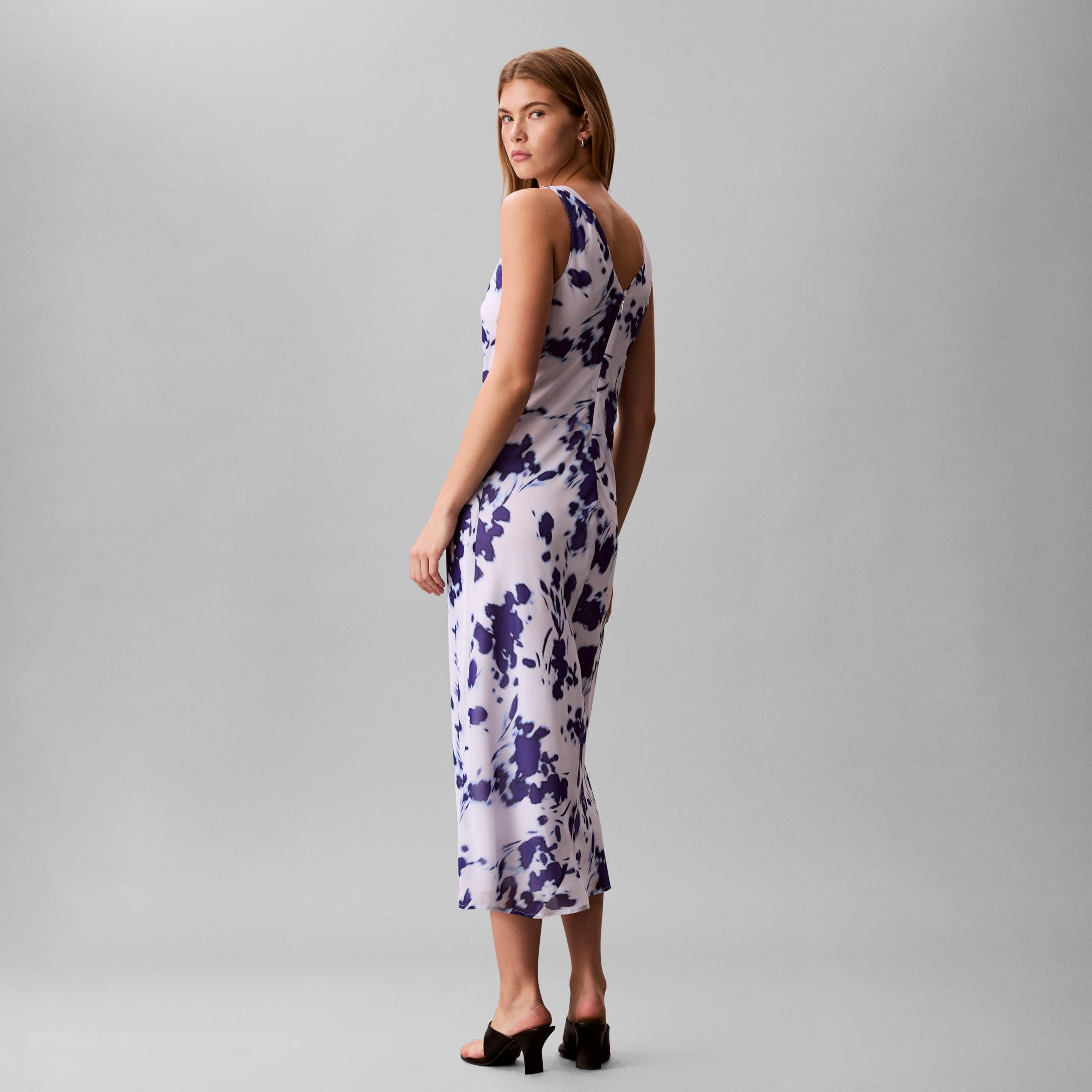 calvin klein dress women's clothing Petit Penny Bandana - Eartha Paisley main image 0