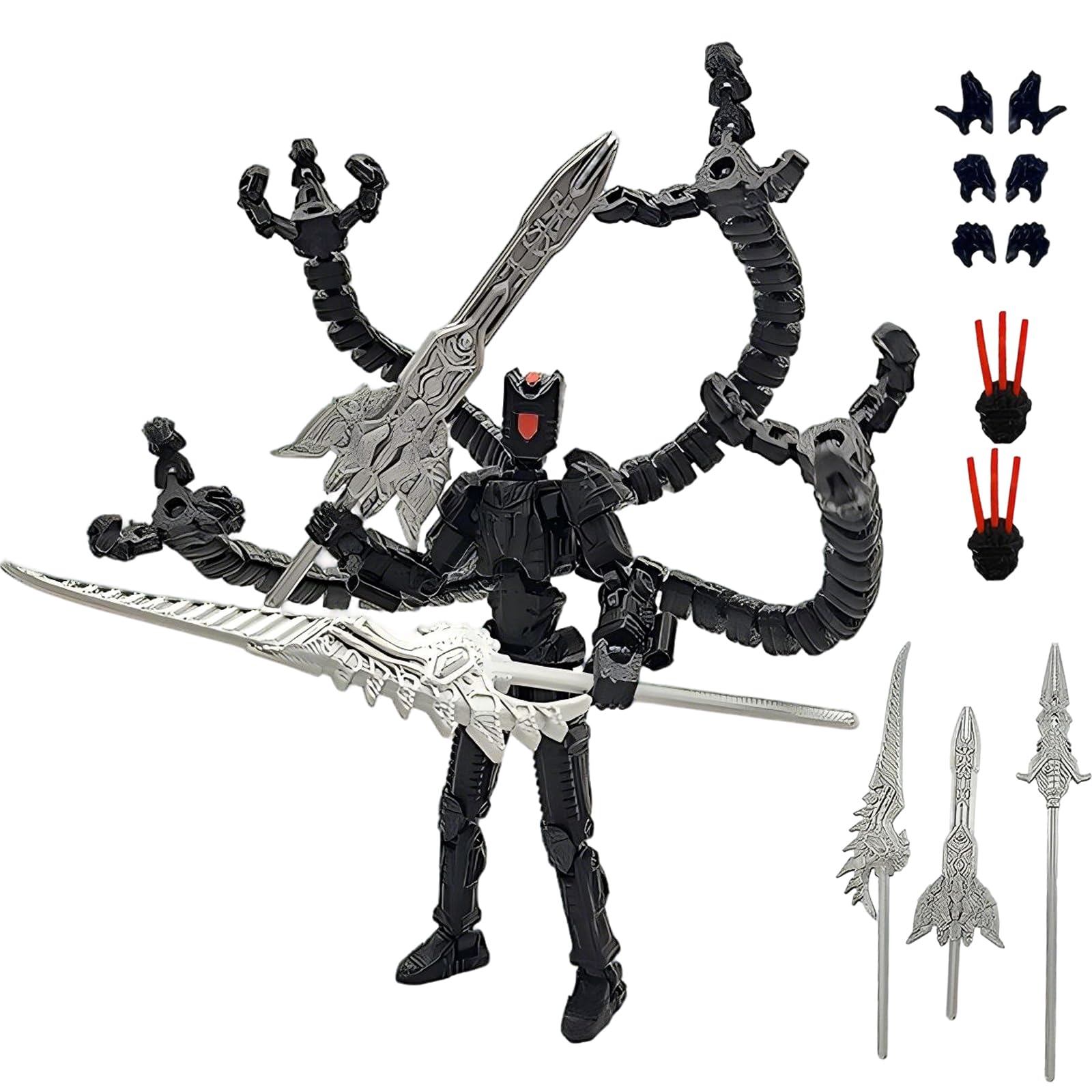 Copbopwn T13 Action Figure Set 3D Printed Dummy 13 Multi-Jointed Movable