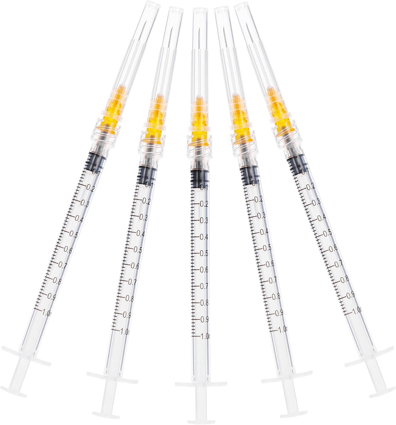 Disposable 1cc/ml Luer Lock 25G Tool, Individually Packaged-Pack of 20