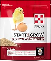 Vista 1 de Purina Comience y crezca Nutricionalmente Completo Alimento Medicado Crumbles Bolsa de 5 libras (5 libras)