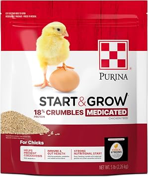 Land OLakes Purina 0038552 Start and Grow Poultry Sunfresh Pet Feed, 5-Pound