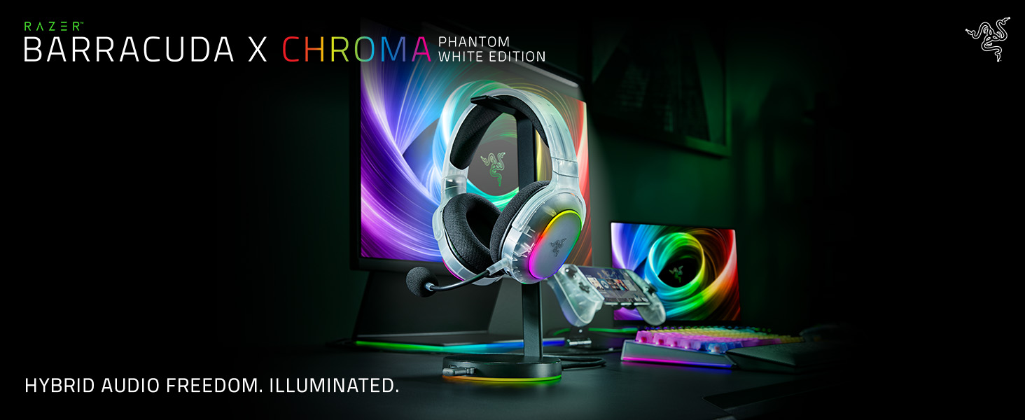 Amazon.com: Razer Barracuda X Chroma Wireless Gaming Headset: 2.4