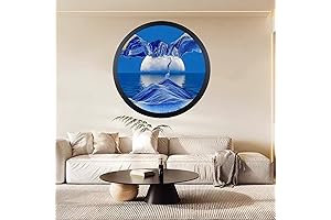 ZSDSZDZY 3D Liquid Motion Sand Art