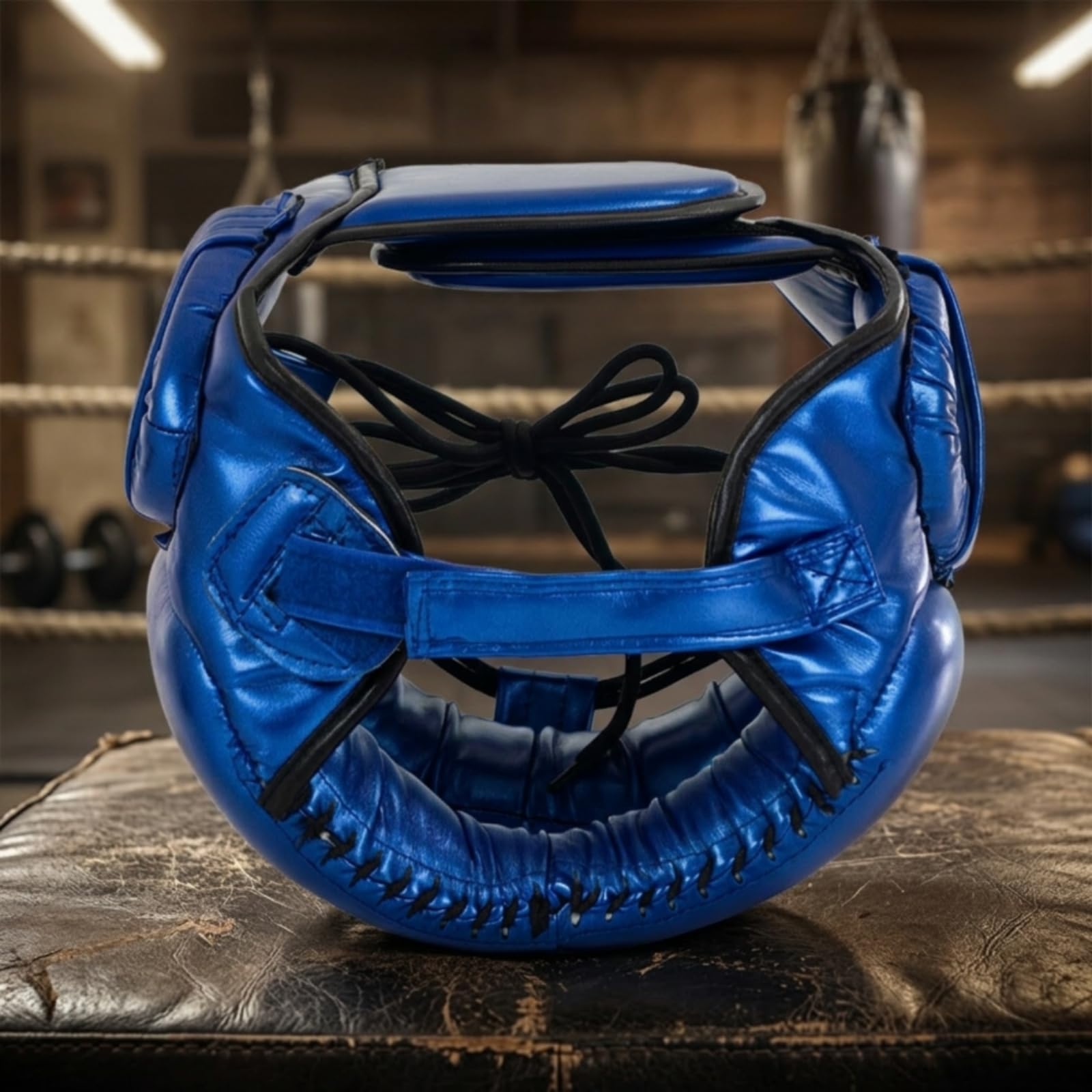 predolo Casco Pugilato Imbottito Casco Sparring Lucido