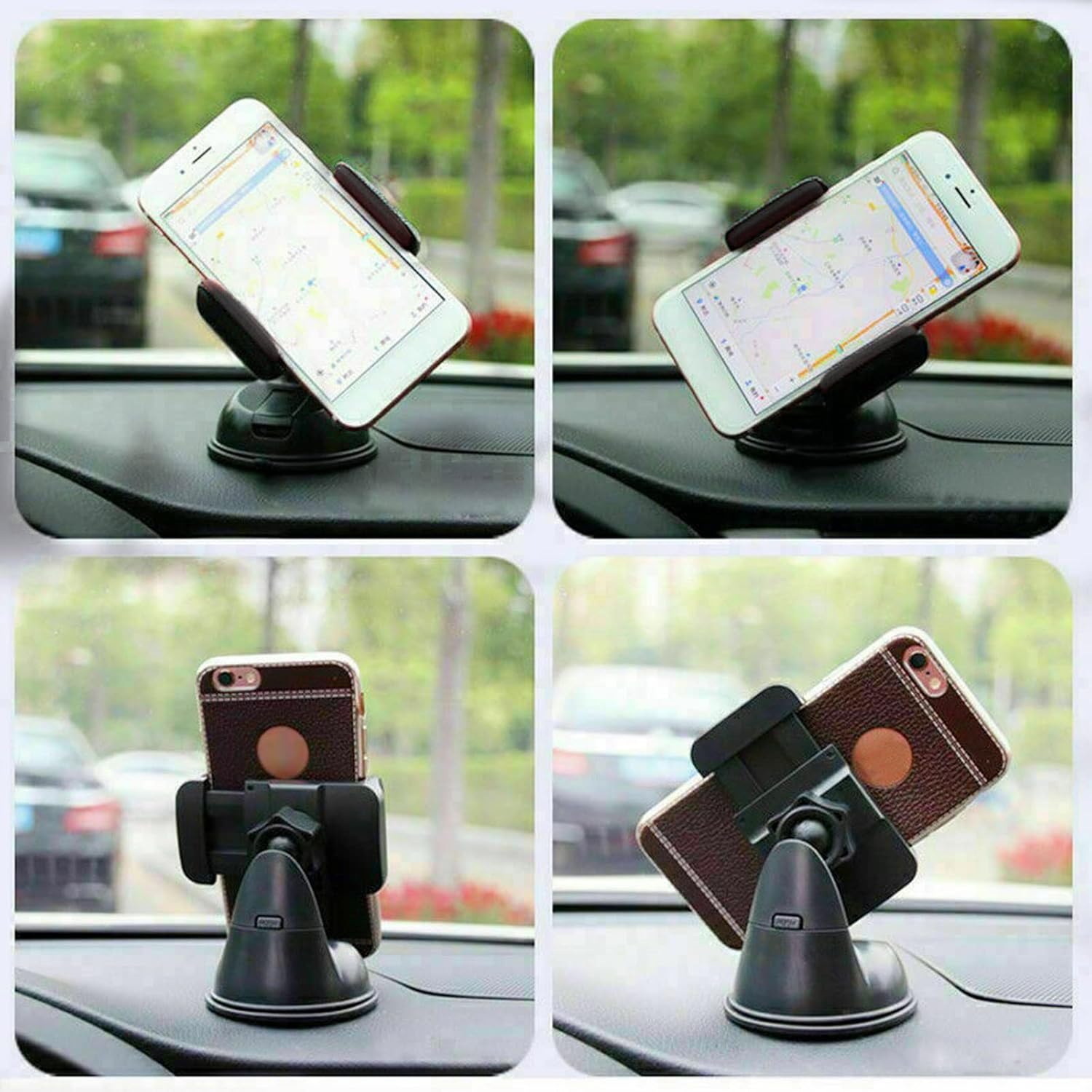 Suporte de telefone móvel para carro Painel de sucção 360 ° giratório Home Universal Mount Windscreen Suporte portátil para smartphone de sucção Suporte Para Celular Para Carro 5 71XhFJkMMJL. AC SL1500