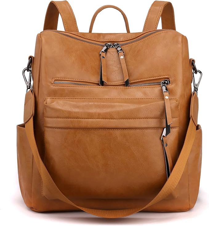 ZOCILOR Women's Fashion Backpack Purse Multipurpose Design Convertible Satchel Handbags Shoulder Bag Travel bag