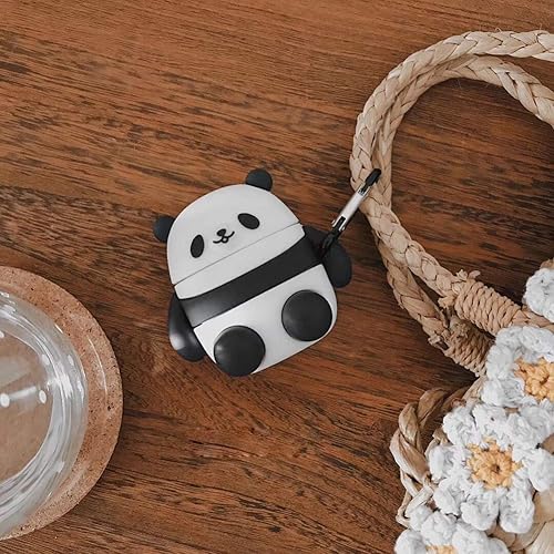 Miniatura 6 de SGVAHY Funda para Airpods 1 y 2, funda para Airpods, funda de silicona suave de dibujos animados Kawaii, funda de carga inalámbrica a prueba de