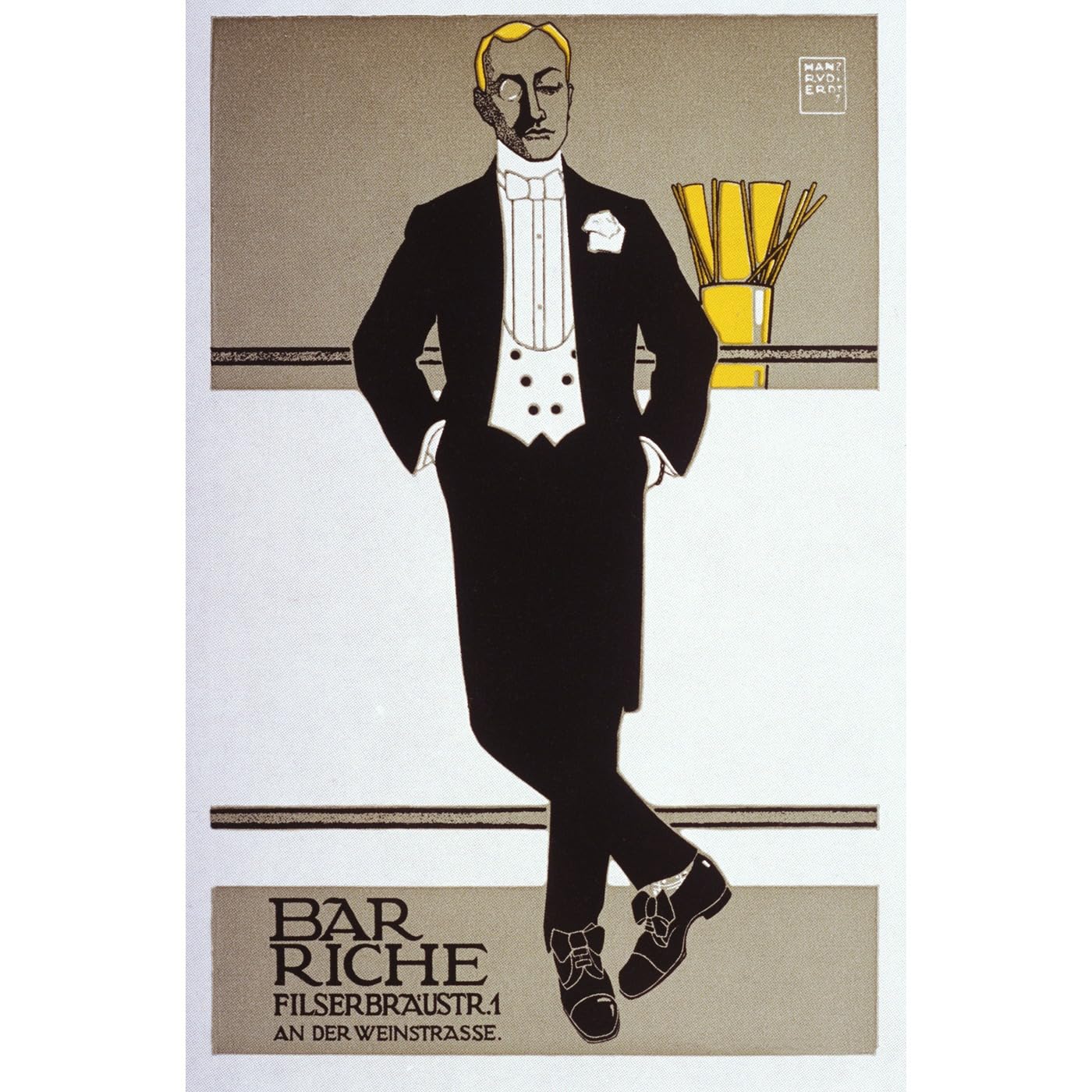 Impression sur toile décorative Bar Riche - Grand format ARTICULOZY art durable