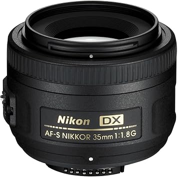 Nikon - AF-S DX NIKKOR 35mm f/1.8G Standard Lens (2183) + Filter Kit + Cap Keeper + Cleaning Kit