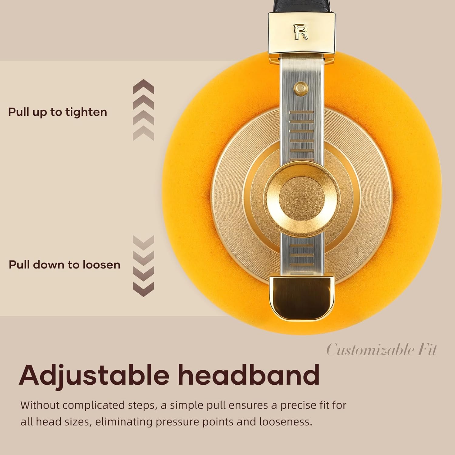 OKCSC G40 Retro Open-Back Headphones, 40mm Driver, 16 Ohm Impedance, Lightweight (113g) with Breathable Ear Cushions, Durable Build, for Retro Aesthetic Fans/Home Leisure/Travel Road Trips, Type-C Mic