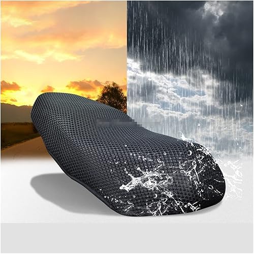 Miniatura 4 de Motorcycle Seat Cushion Pad for Kawasaki for VER&SYS 1000 ABS Motorcycle Anti-Slip Mesh Fabric Breathable Seat Cover Waterproof Sun-Proof Cushion