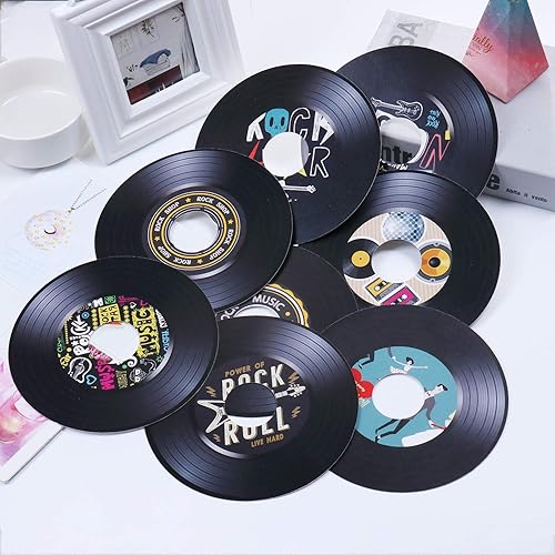 Miniatura 3 de 40 CD de 7 pulgadas para decoración de habitación, discos de vinilo de música Rock and Roll de los años 50, decoración de fiestas, registros, tablón