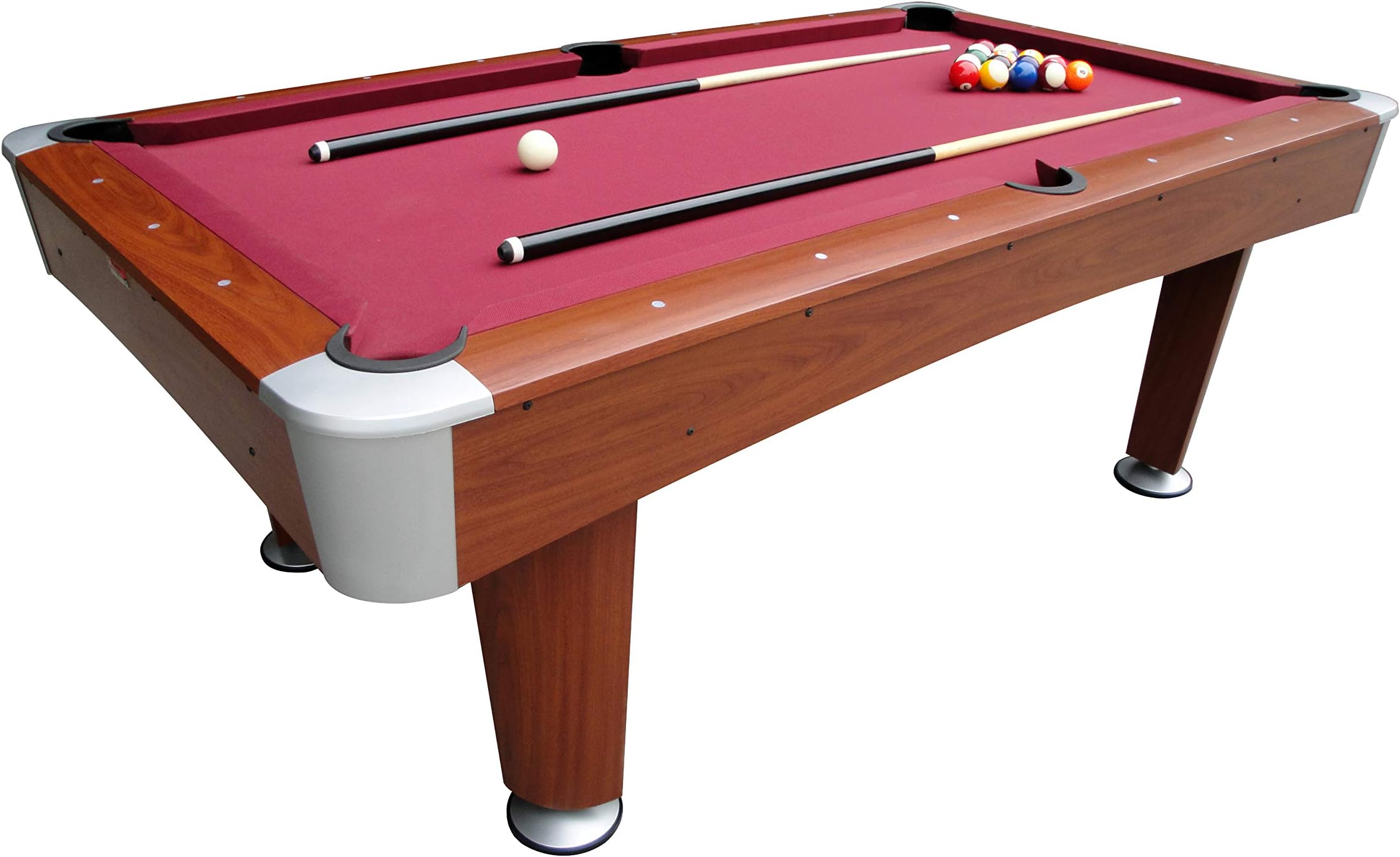 BCE Men's Rosemont American Pool Table - Rosewood, 7-Inch