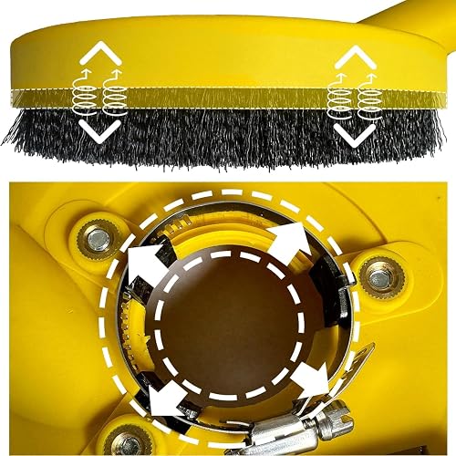 FANZTOOL Premium Meule Diamantée 125 mm avec Capot d’aspiration - 5