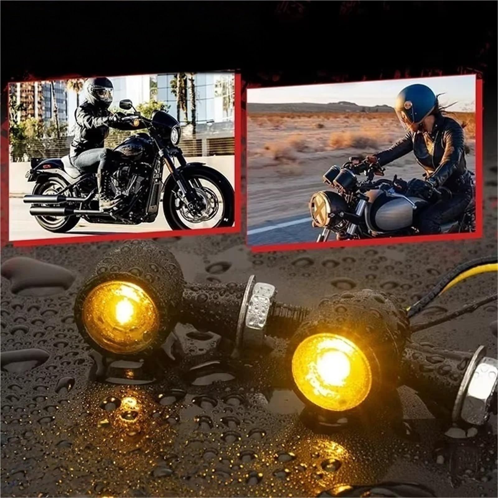 Kierunkowskazy motocyklowe Kierunkowskaz Motocykla 12V Hamulec