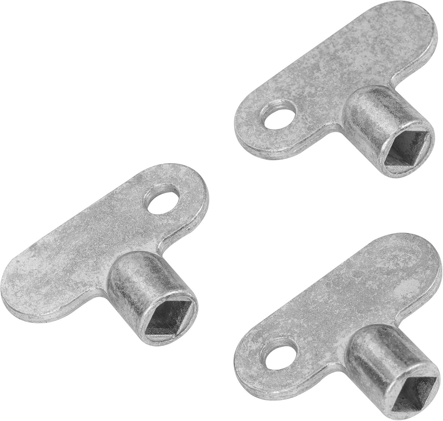 3pcs Bleeding Key for Radiator Bleed Valves, Zinc Alloy