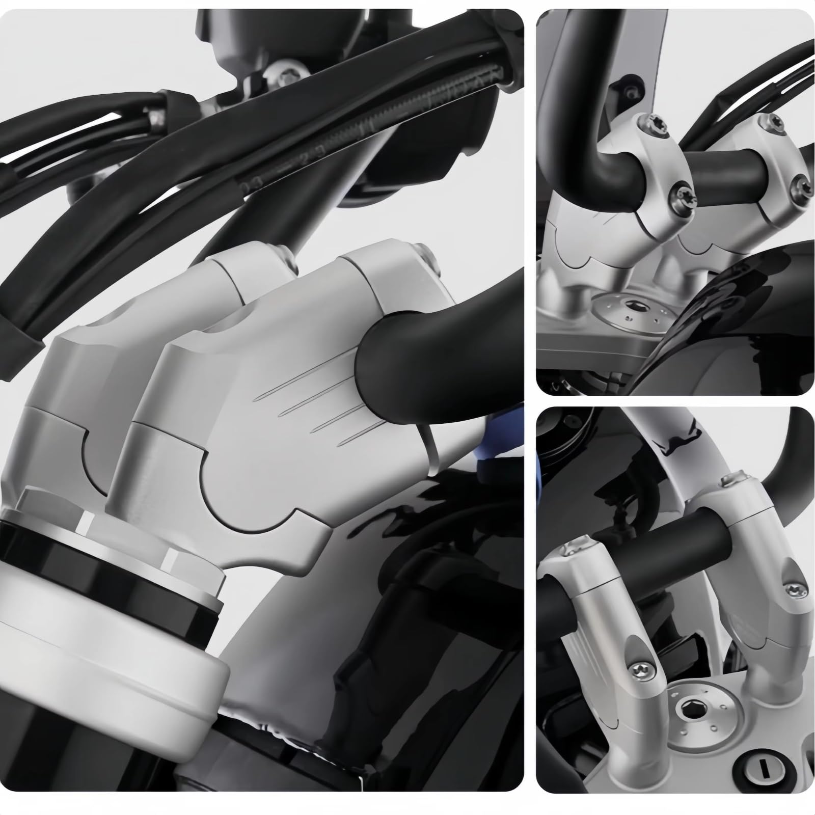 Supporto rialzo manubrio Compatibile Con BMW Per R12 / Per NineT