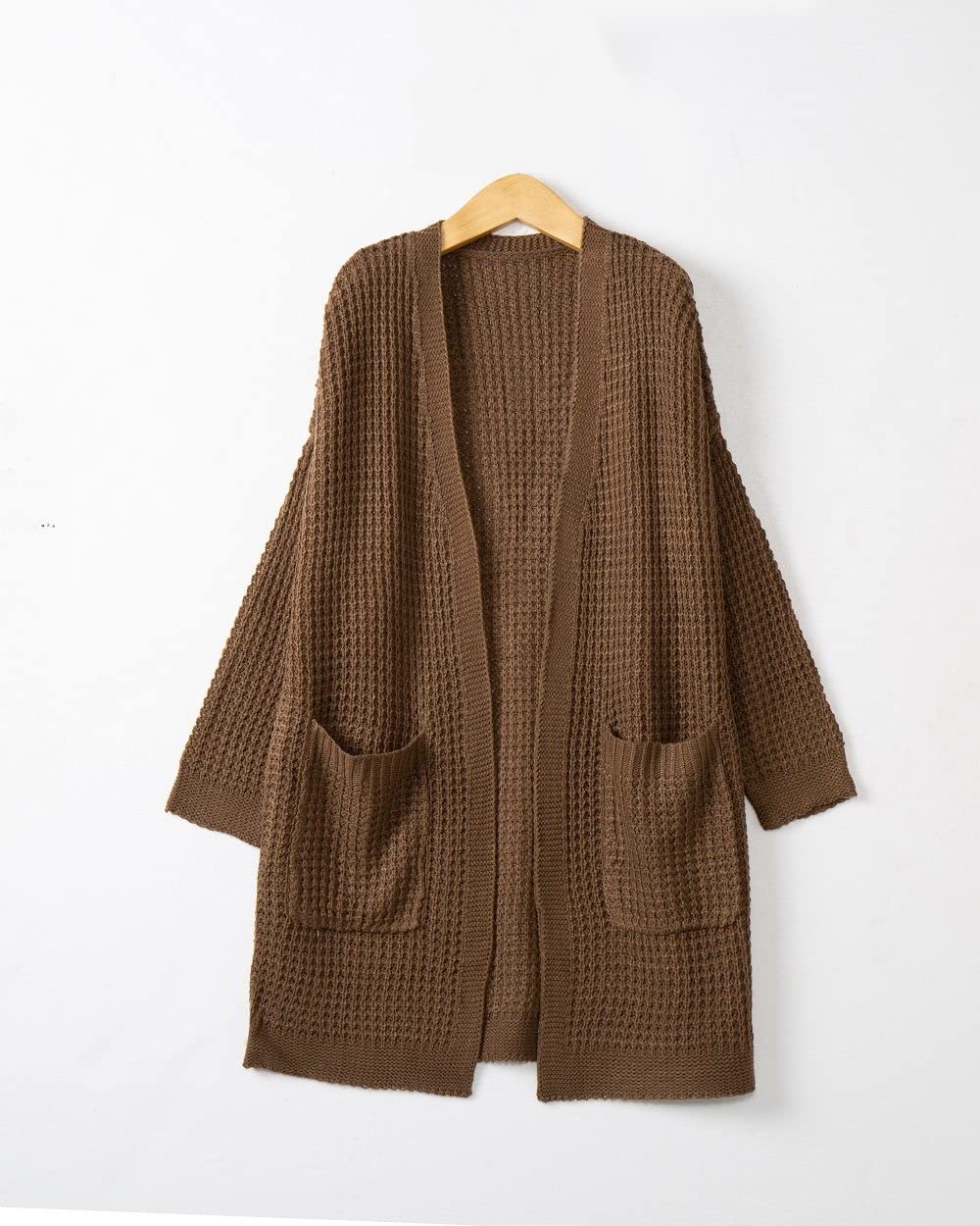 Cardigan Ouvert Femme COVINGTON Taille 2X - Marron/doré Métallisé, En Acrylique, Neuf Avec étiquettes