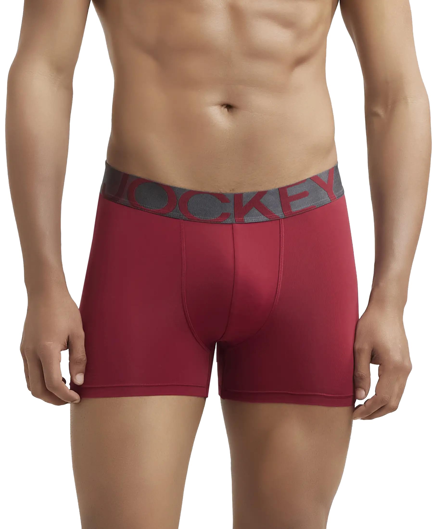 jockey IC30 Men's Tactel Microfiber Elastane Stretch Printed Trunk with Moisture Move Treatment (Prints May Vary)-picture-23