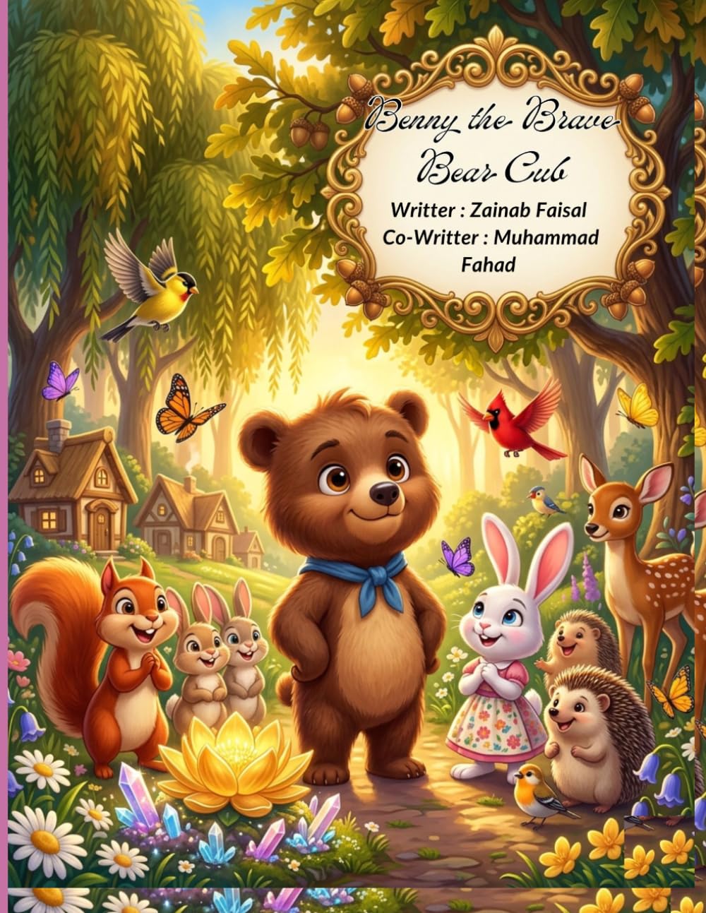 Benny The Brave Bear Cub: ai (Jungle animal Adventure Stories)