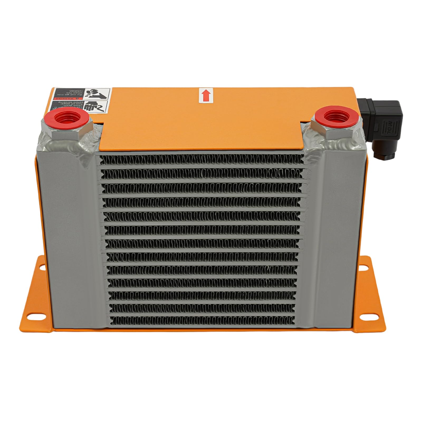 Hydrauliczna chłodnica powietrza AH0608T – 60 LPM 12 V DC chłodzenie powietrzem, chłodnica oleju, chłodzona powietrzem