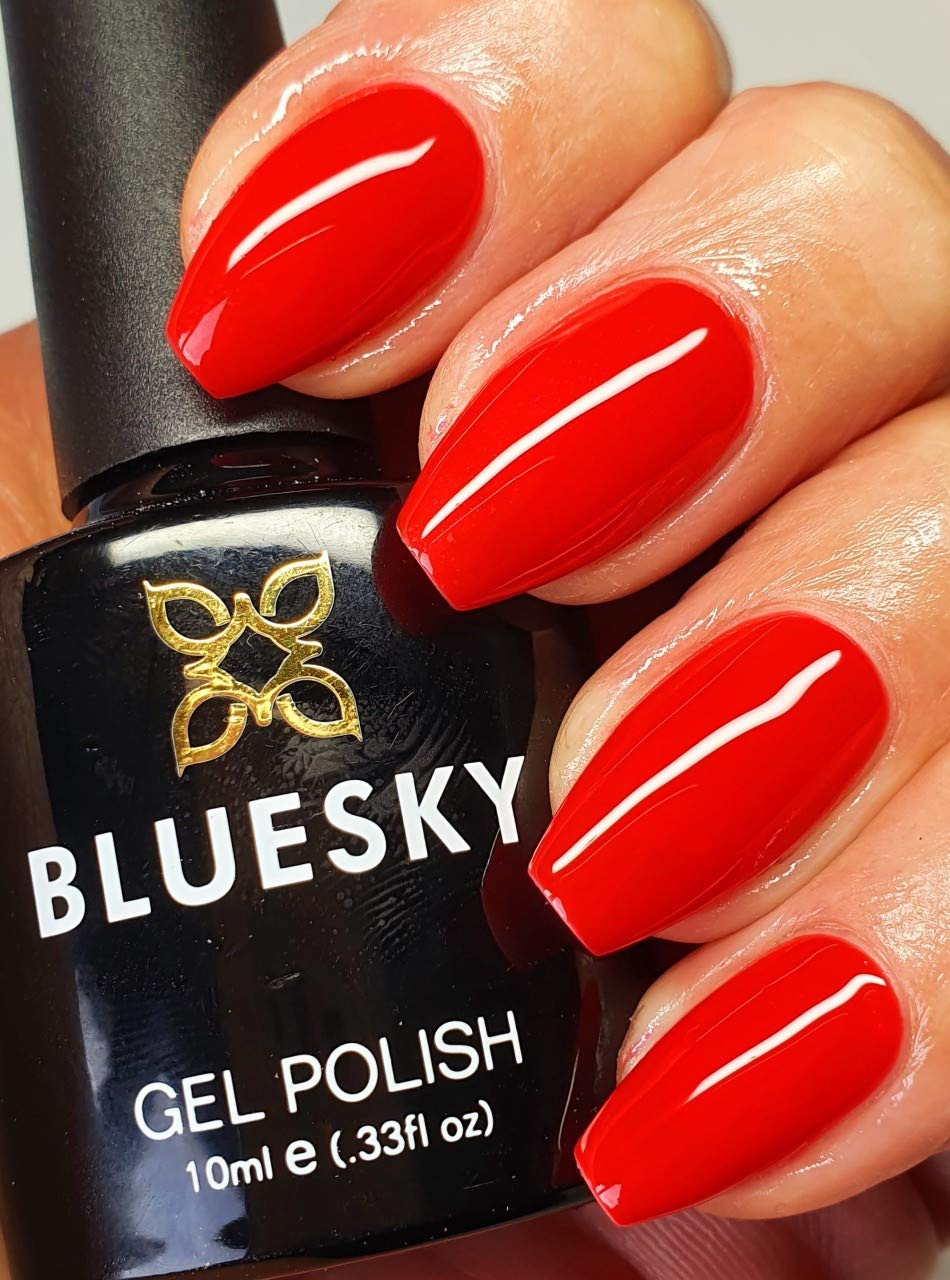 Bluesky Gel Polish - FESTIVE RED - DC026 Red UV LED Nail Soak Off