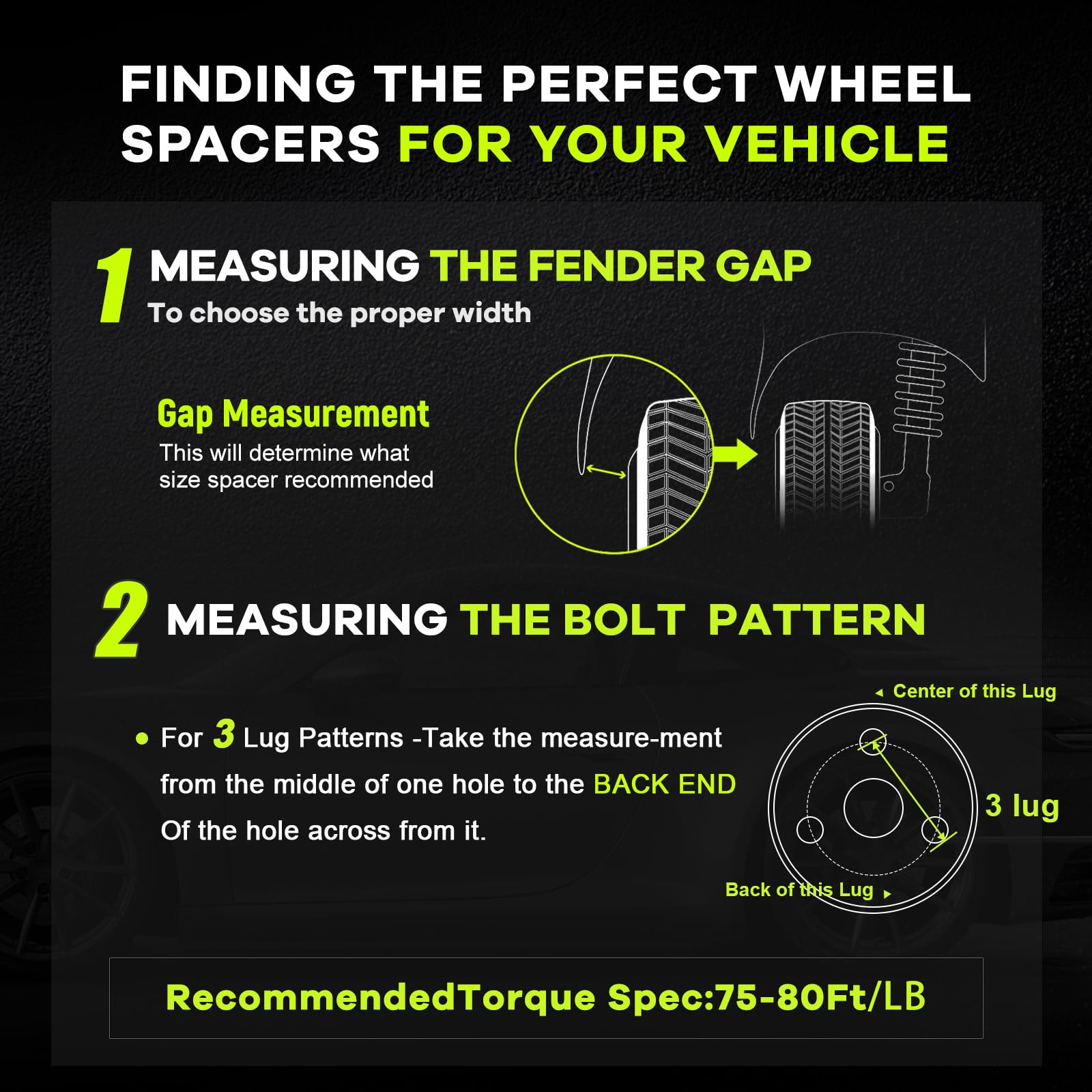 GEN2 Bolt-On Wheel Spacers 25mm For Smart Roadster 2003-2006 – 3x112 57.1 Bore – Pair