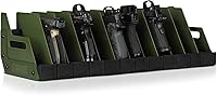 Vista 15 de Savior Equipment - Exhibidor para pistola, revólver, arma de fuego, para 4 a 8 de la mayoría de pistolas de cañón largo, espuma acolchada